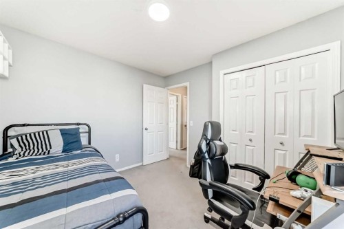 344 Copperfield Boulevard Se, Calgary, AB - Indoor Photo Showing Bedroom