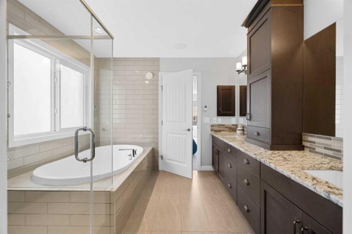 103 Masters Rise Se, Calgary, AB - Indoor Photo Showing Bathroom