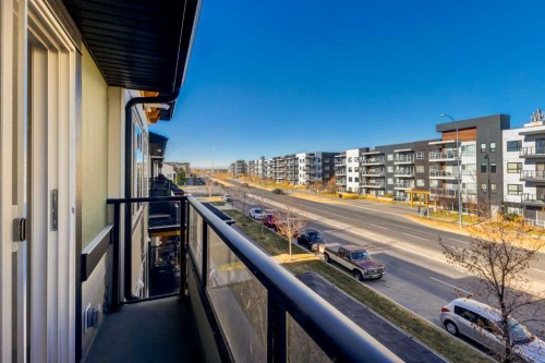 4341 Seton Drive Se, Calgary, AB - Outdoor With Balcony With View