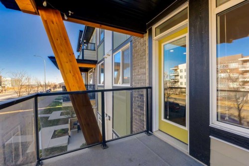 4341 Seton Drive Se, Calgary, AB - Outdoor With Balcony With Exterior