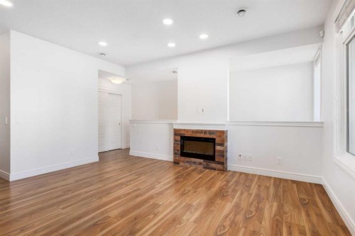 4341 Seton Drive Se, Calgary, AB - Indoor With Fireplace