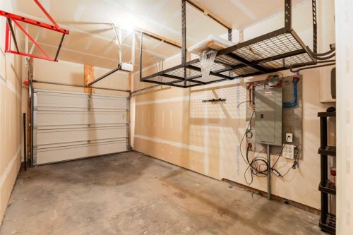 4341 Seton Drive Se, Calgary, AB - Indoor Photo Showing Garage