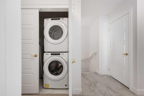 4341 Seton Drive Se, Calgary, AB - Indoor Photo Showing Laundry Room