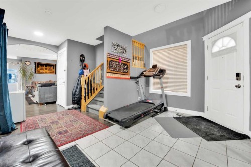 185 Tarawood Place Ne, Calgary, AB - Indoor Photo Showing Gym Room