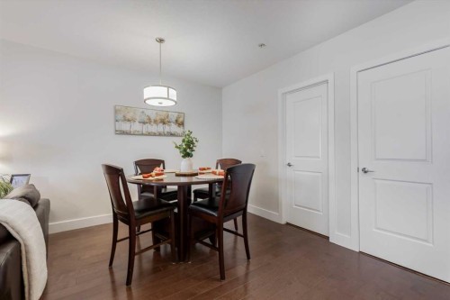 308-1899 45 Street Nw, Calgary, AB - Indoor Photo Showing Dining Room