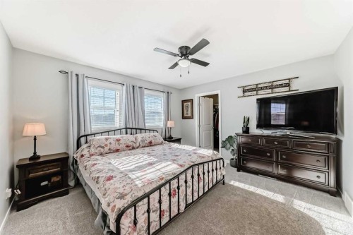 4 Bethune Way, Carstairs, AB - Indoor Photo Showing Bedroom