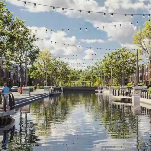 124 Greenwich Heath, Calgary, AB - Outdoor With Body Of Water With View