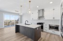 132 Lewiston Drive Ne, Calgary, AB  - Indoor Photo Showing Kitchen With Upgraded Kitchen 
