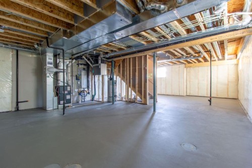 132 Lewiston Drive Ne, Calgary, AB - Indoor Photo Showing Basement