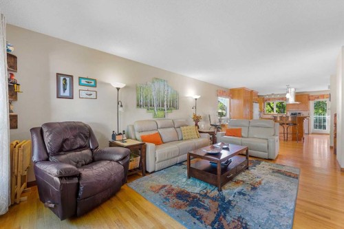 7 Bernard Court Nw, Calgary, AB - Indoor Photo Showing Living Room
