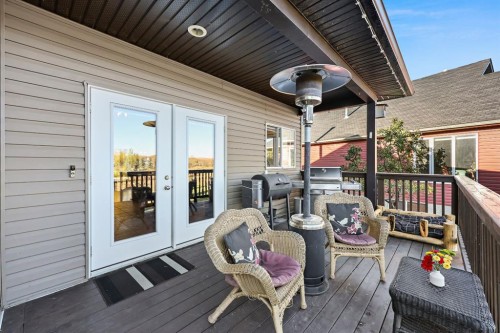 39 Valarosa Drive, Didsbury, AB - Outdoor With Deck Patio Veranda With Exterior