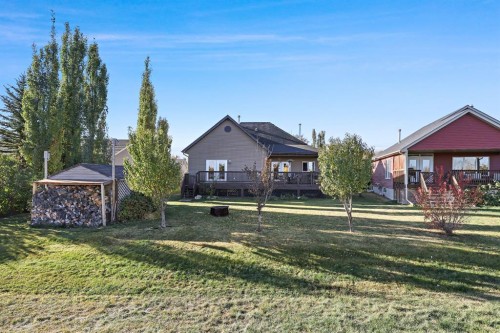 39 Valarosa Drive, Didsbury, AB - Outdoor With Deck Patio Veranda