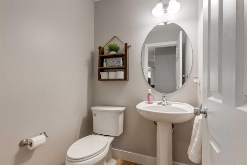 32 Evanscove Heights Nw, Calgary, AB - Indoor Photo Showing Bathroom