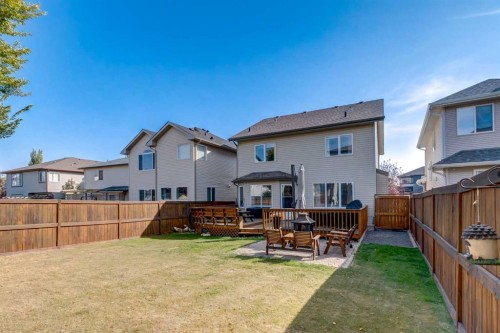 32 Evanscove Heights Nw, Calgary, AB - Outdoor With Deck Patio Veranda With Exterior