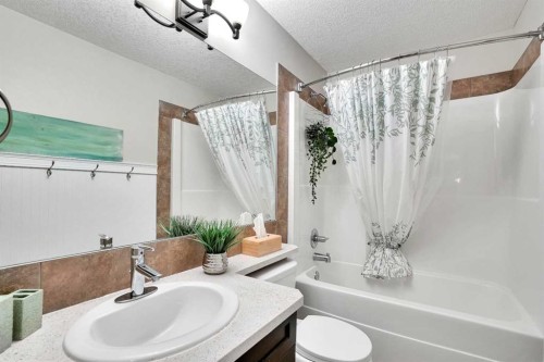 142 Luxstone View Sw, Airdrie, AB - Indoor Photo Showing Bathroom