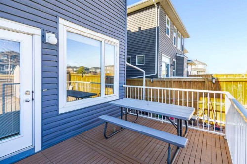 16 Redstone Parade Ne, Calgary, AB - Outdoor With Deck Patio Veranda With Exterior