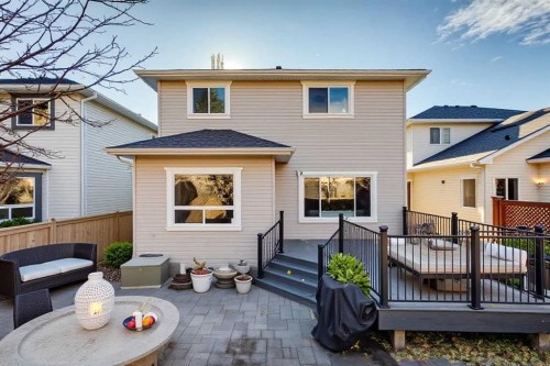 107 Sierra Nevada Close Sw, Calgary, AB - Outdoor With Deck Patio Veranda