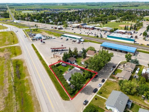 841 E Nanton Street, Carstairs, AB - Outdoor With View