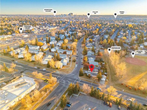 5027 40 Avenue Sw, Calgary, AB - Outdoor With View