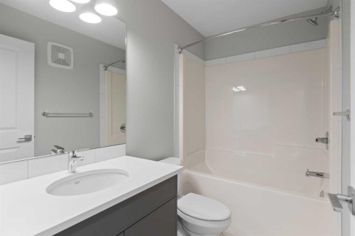 106 Monterey Bay Se, High River, AB - Indoor Photo Showing Bathroom
