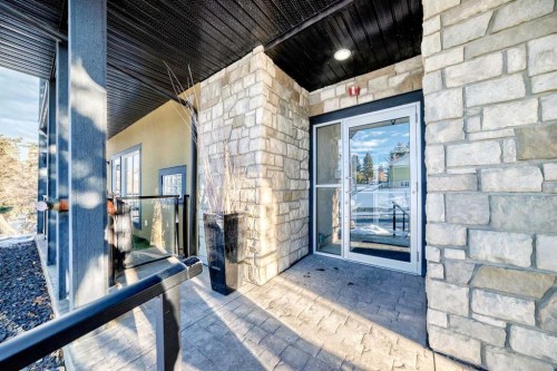 103-4704 Stanley Road Sw, Calgary, AB - Outdoor With Balcony With Exterior