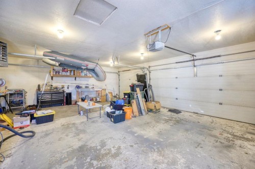 1184 Milt Ford Lane, Carstairs, AB - Indoor Photo Showing Garage
