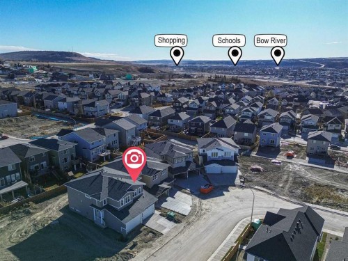 90 Heritage Circle, Cochrane, AB - Outdoor With View