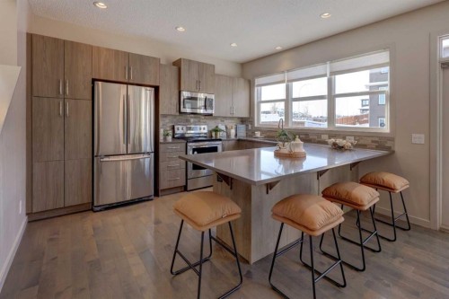 66 Evanscrest Terrace Nw, Calgary, AB - Indoor Photo Showing Kitchen