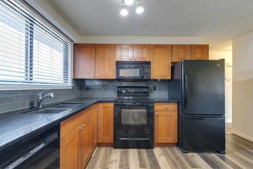 1311 68 Street Ne, Calgary, AB - Indoor Photo Showing Kitchen With Double Sink