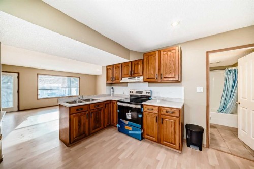 61 Royal Birch Grove Nw, Calgary, AB - Indoor Photo Showing Kitchen With Double Sink