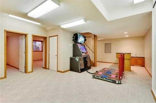 175 Pumpvalley Court Sw, Calgary, AB - Indoor Photo Showing Basement