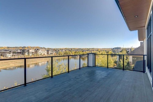 48 Waters Edge Gardens, Rural Rocky View County, AB - Outdoor With Body Of Water With View With Exterior