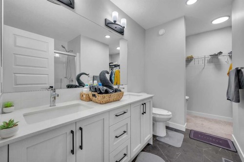 3021 Key Drive Sw, Airdrie, AB - Indoor Photo Showing Bathroom