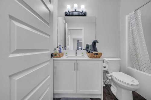 3021 Key Drive Sw, Airdrie, AB - Indoor Photo Showing Bathroom