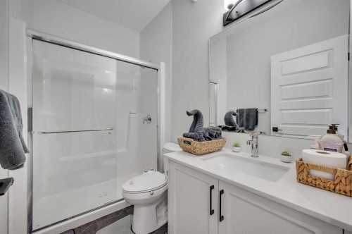 3021 Key Drive Sw, Airdrie, AB - Indoor Photo Showing Bathroom