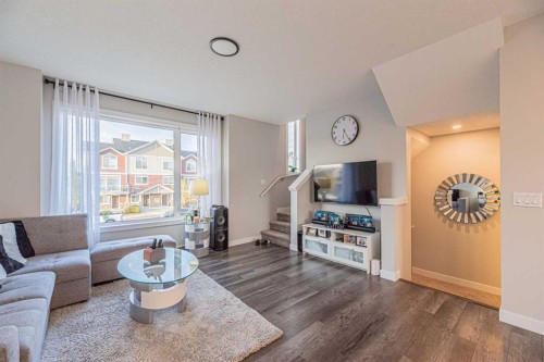 71 Skyview Ranch Avenue Ne, Calgary, AB - Indoor Photo Showing Living Room