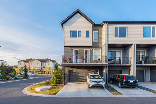 71 Skyview Ranch Avenue Ne, Calgary, AB - Outdoor With Balcony With Facade