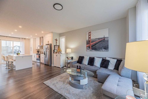 71 Skyview Ranch Avenue Ne, Calgary, AB - Indoor Photo Showing Living Room