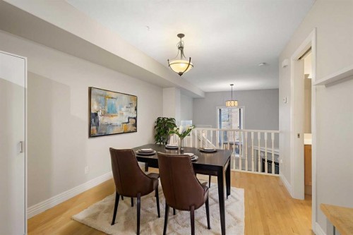 225 Bridlewood Lane Sw, Calgary, AB - Indoor Photo Showing Dining Room
