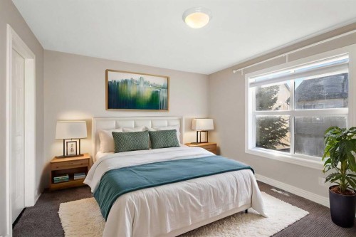 225 Bridlewood Lane Sw, Calgary, AB - Indoor Photo Showing Bedroom