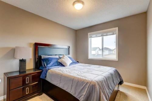 207 Cranford Crescent Se, Calgary, AB - Indoor Photo Showing Bedroom