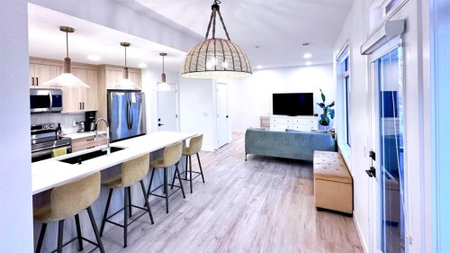 407-562 Seton Circle, Calgary, AB - Indoor Photo Showing Kitchen