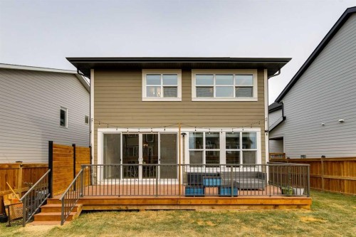 57 Magnolia Heath Se, Calgary, AB - Outdoor With Deck Patio Veranda