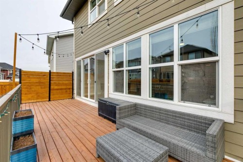 57 Magnolia Heath Se, Calgary, AB - Outdoor With Deck Patio Veranda With Exterior