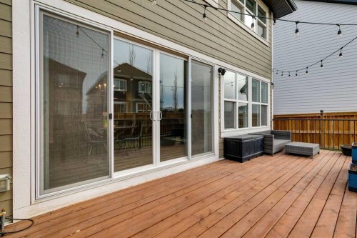 57 Magnolia Heath Se, Calgary, AB - Outdoor With Deck Patio Veranda With Exterior