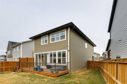 57 Magnolia Heath Se, Calgary, AB - Outdoor With Deck Patio Veranda With Exterior