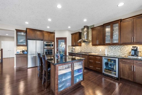 28 Panamount Common Nw, Calgary, AB - Indoor Photo Showing Kitchen With Upgraded Kitchen