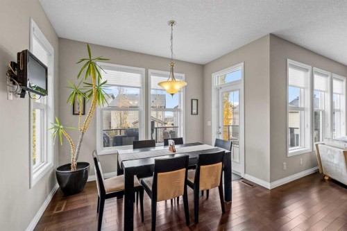 28 Panamount Common Nw, Calgary, AB - Indoor Photo Showing Dining Room
