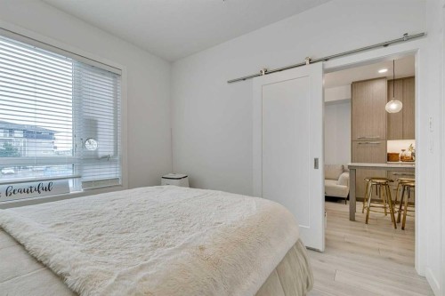 2217-76 Cornerstone Passage Ne, Calgary, AB - Indoor Photo Showing Bedroom