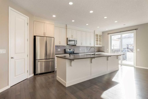 2016 Brightoncrest Green Se, Calgary, AB - Indoor Photo Showing Kitchen With Stainless Steel Kitchen